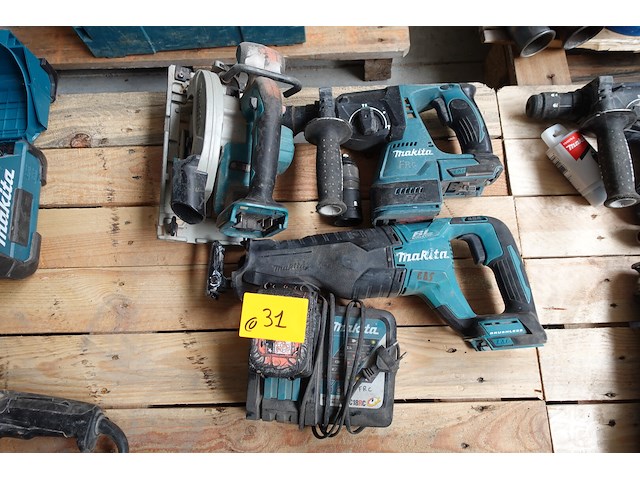3x accu set makita - afbeelding 7 van  7