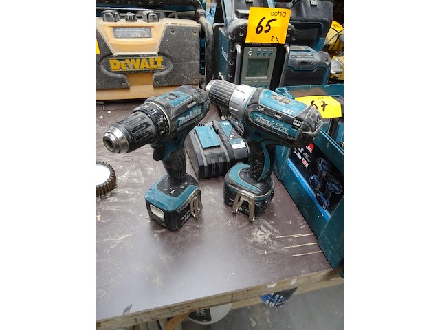 3x accu vijsmaxchine makita - afbeelding 2 van  4