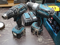 3x accu vijsmaxchine makita - afbeelding 2 van  4