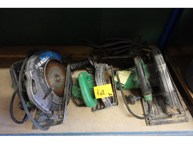 3x afkortzaag hikoki - afbeelding 1 van  1