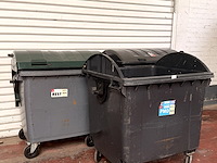 3x afvalcontainer van 1100 liter - afbeelding 1 van  4