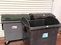 3x afvalcontainer van 1100 liter - afbeelding 2 van  4