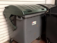 3x afvalcontainer van 1100 liter - afbeelding 3 van  4