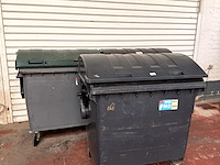 3x afvalcontainer van 1100 liter - afbeelding 1 van  3