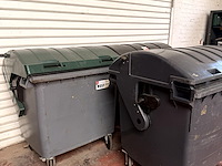 3x afvalcontainer van 1100 liter - afbeelding 2 van  3