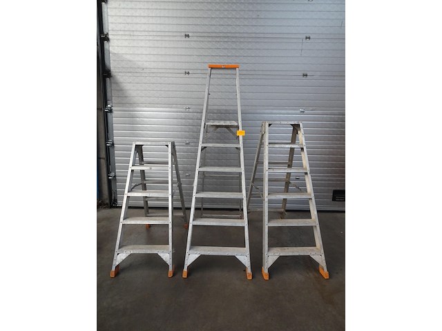 3x alu ladder petry - afbeelding 1 van  2