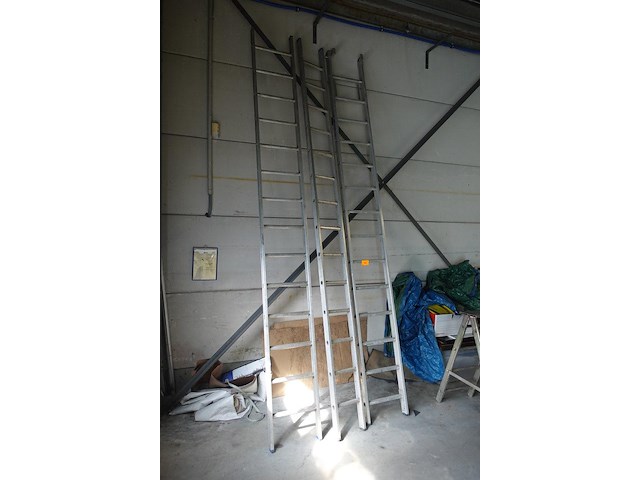 3x alu ladder - afbeelding 2 van  3