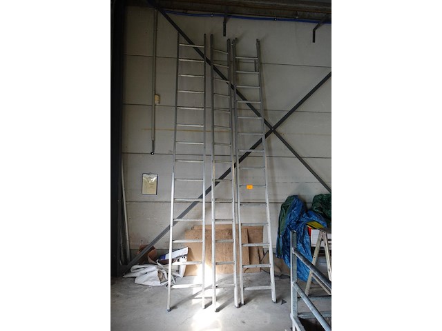 3x alu ladder - afbeelding 3 van  3