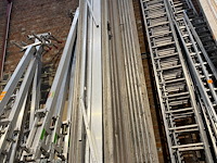 3x alu loopbrug + valbeveiliging