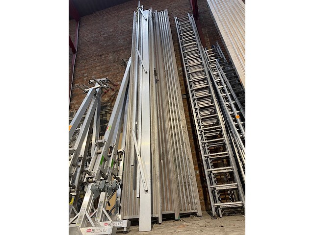 3x alu loopbrug + valbeveiliging - afbeelding 2 van  2