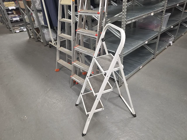 (3x) aluminium trapladders tubesca - afbeelding 5 van  5