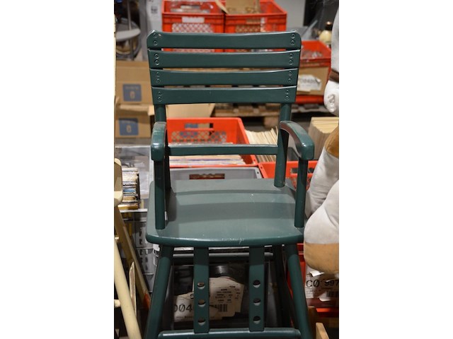 3x antieke hoge stoel - afbeelding 3 van  4