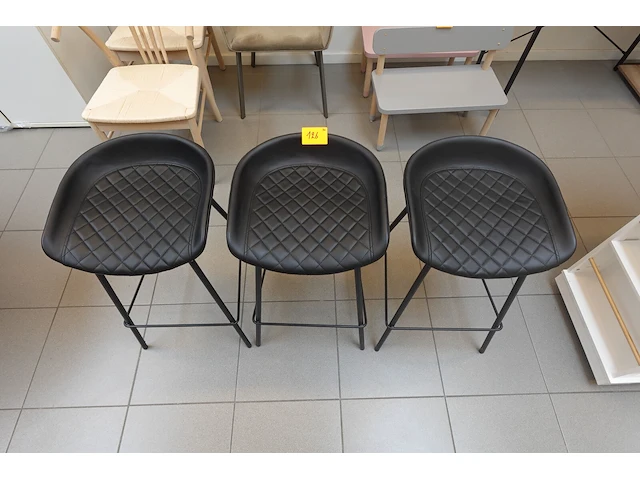 3x barkruk - afbeelding 2 van  4