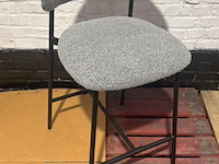 3x barstoel grijs bouclé 67zithoogte - afbeelding 1 van  1