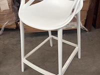 3x barstoel wit - afbeelding 1 van  1