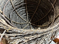 3x bhouten bak gevuld met kerstdeco - afbeelding 4 van  4