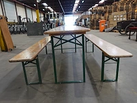 3x biertafel + 22x bank - afbeelding 2 van  4