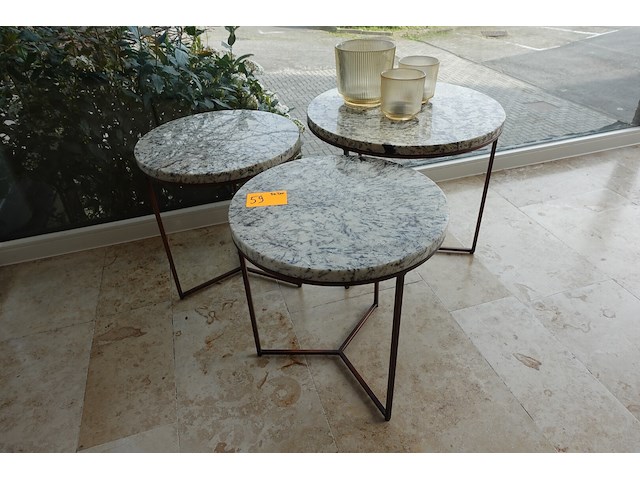 3x bijzettafel - afbeelding 1 van  2