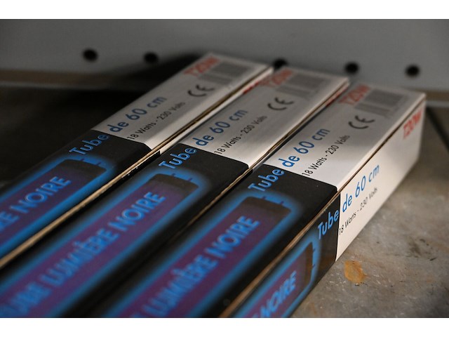 3x blacklight lamp 60cm - afbeelding 1 van  3