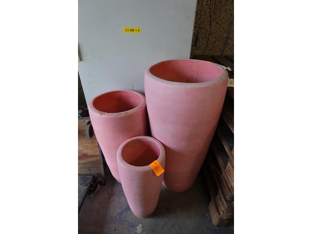 3x bloempot - afbeelding 5 van  5