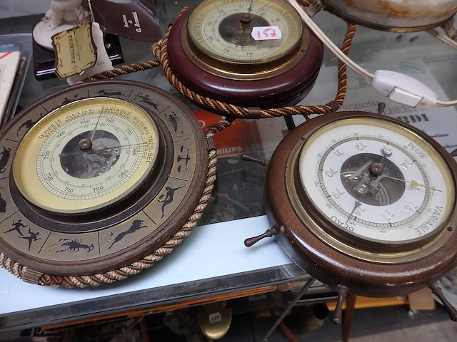 3x boot barometers - afbeelding 3 van  4