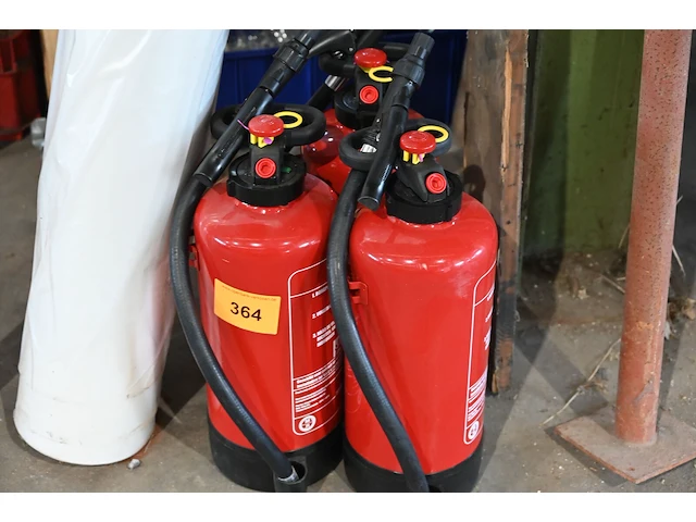 3x brandblusser - afbeelding 1 van  1