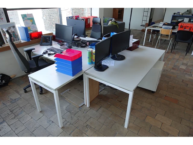 3x bureau-eiland - afbeelding 2 van  6