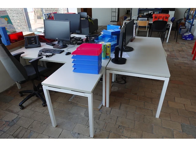 3x bureau-eiland - afbeelding 5 van  6