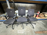 3x bureaustoelen viasit - afbeelding 1 van  2