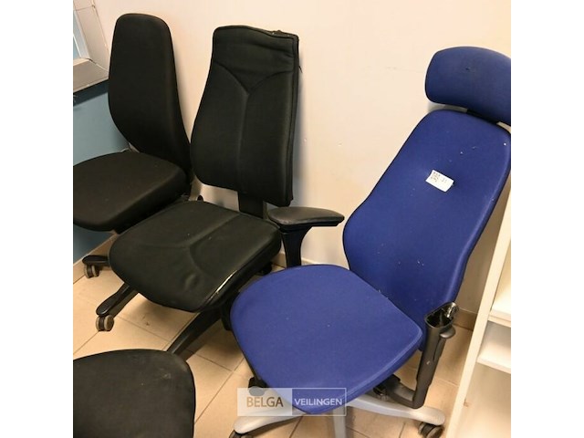 3x bureelstoelen - afbeelding 1 van  5
