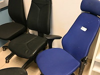 3x bureelstoelen - afbeelding 1 van  5