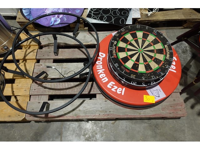 3x dartsboard - afbeelding 1 van  4