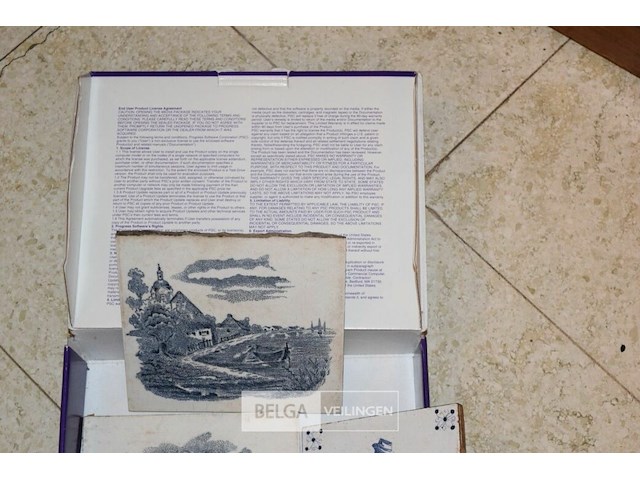 3x delftsblauwe tegels - afbeelding 3 van  3