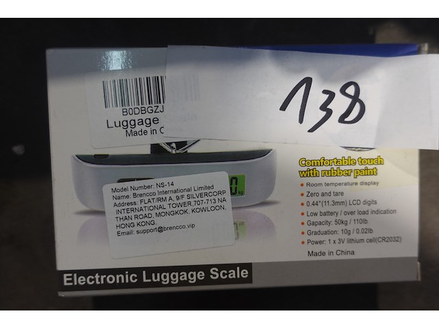 3x digitale bagageweegschaal onbekend - afbeelding 2 van  2