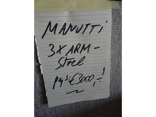 3x diverse armstoel manutti - afbeelding 5 van  5
