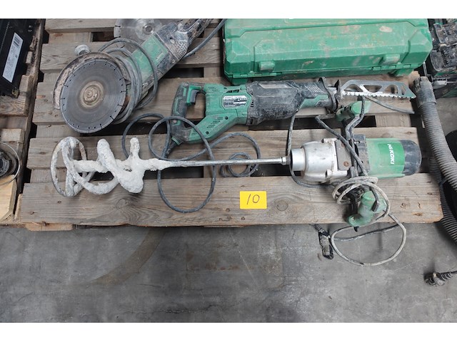 3x diverse elektrisch gereedschap hikoki - afbeelding 2 van  7