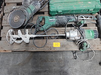 3x diverse elektrisch gereedschap hikoki - afbeelding 2 van  7