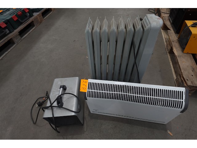 3x diverse elektrische verwarming - afbeelding 1 van  10