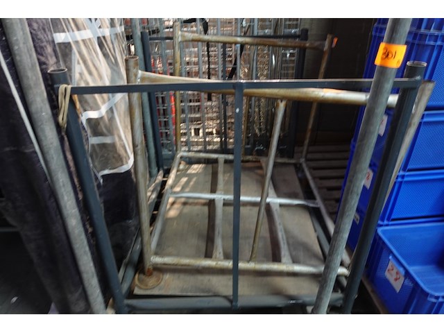 3x diverse galva/metalen houders - afbeelding 2 van  4