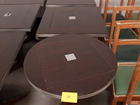 3x diverse houten tarrastafel - afbeelding 1 van  7