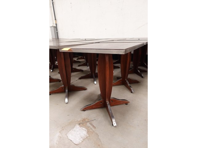 3x diverse houten tarrastafel - afbeelding 6 van  7