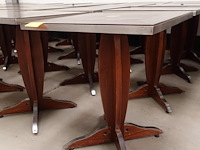 3x diverse houten tarrastafel - afbeelding 6 van  7