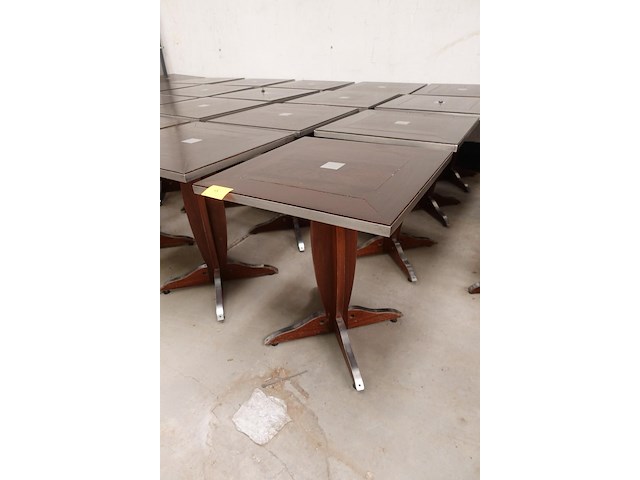 3x diverse houten tarrastafel - afbeelding 7 van  7