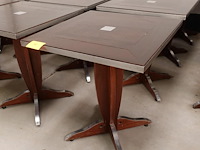 3x diverse houten tarrastafel - afbeelding 7 van  7