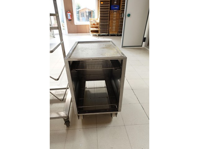 3x diverse inox regaalwagen - afbeelding 5 van  7