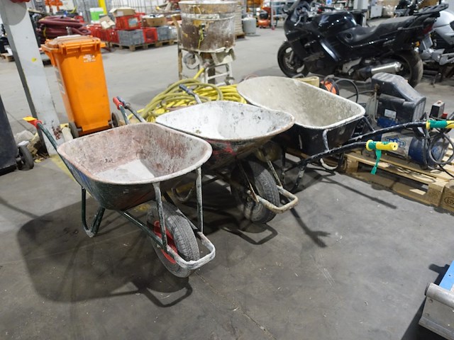 3x diverse kruiwagen - afbeelding 4 van  7