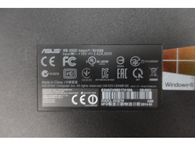 3x diverse laptop asus - afbeelding 2 van  4