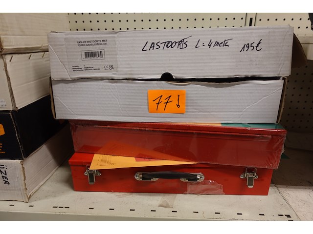 3x diverse lastoorts/lasset - afbeelding 1 van  4