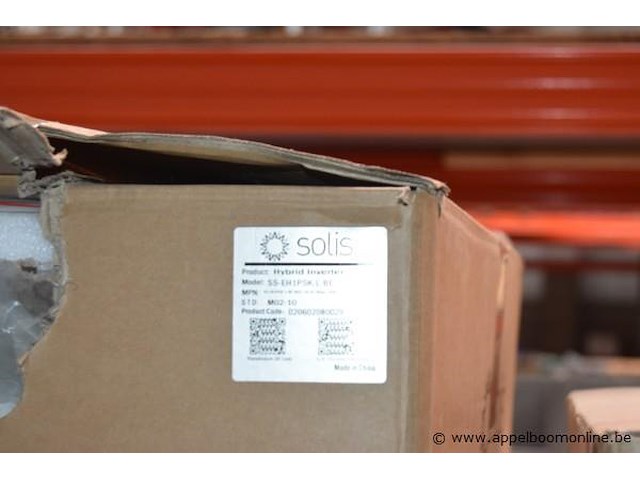 3x diverse omvormers, solis, wo. s5-eh1p5k-l, solis-mini-700-4g-dc-eu-md-c t en solis mini 700-4g, werking niet gekend - afbeelding 4 van  4