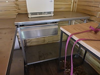 3x diverse rvs tafel - afbeelding 1 van  3